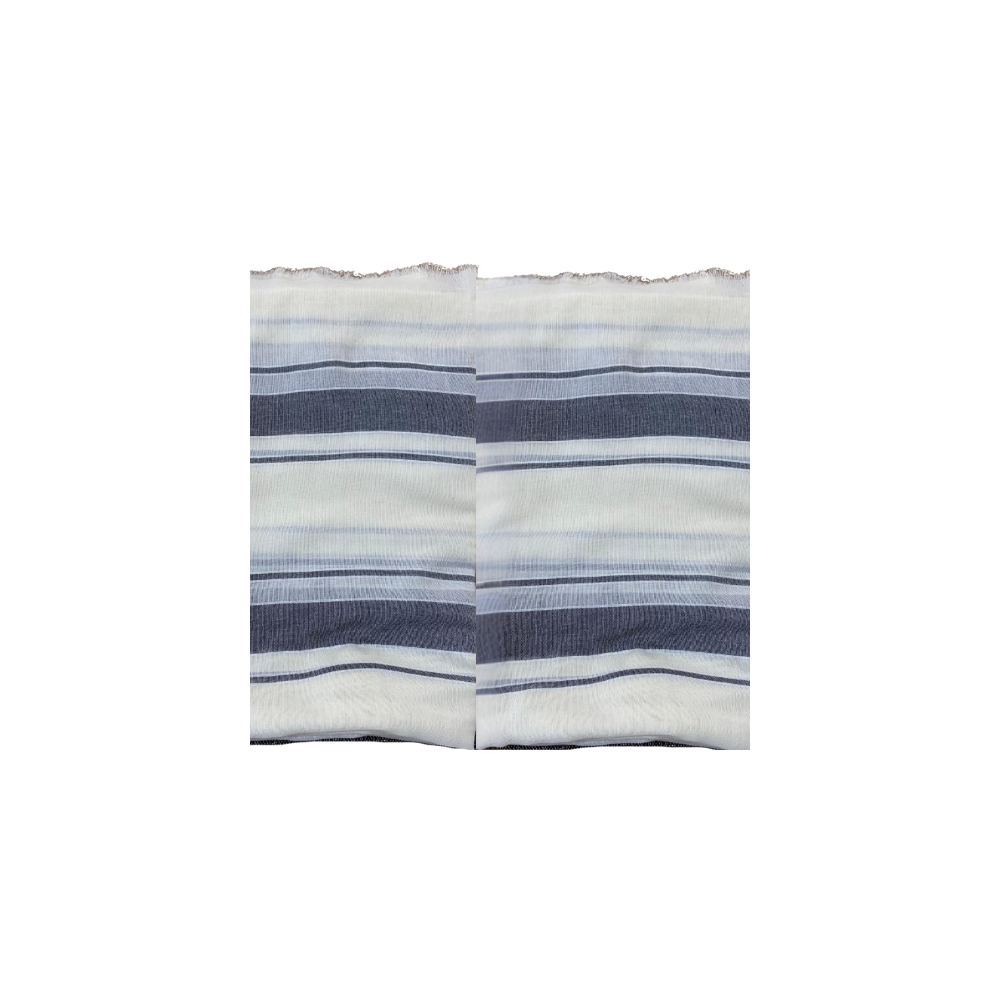 Tissu soussdi pour hommes gris/blanc