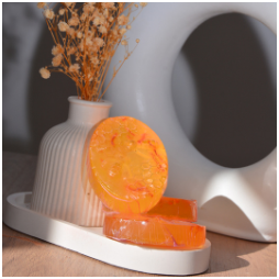 Savon au safran et miel 